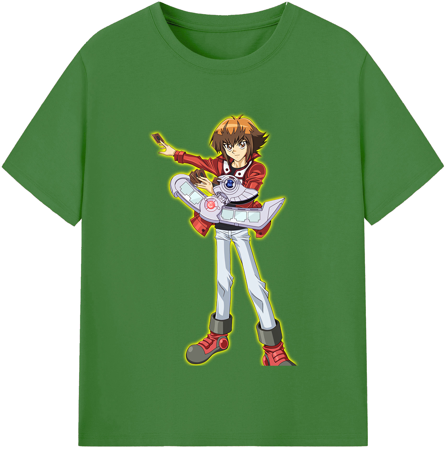 （画像用） 遊☆戯☆王 Yu-Gi-Oh! レディースカジュアルプリントTシャツ（綿100％）
